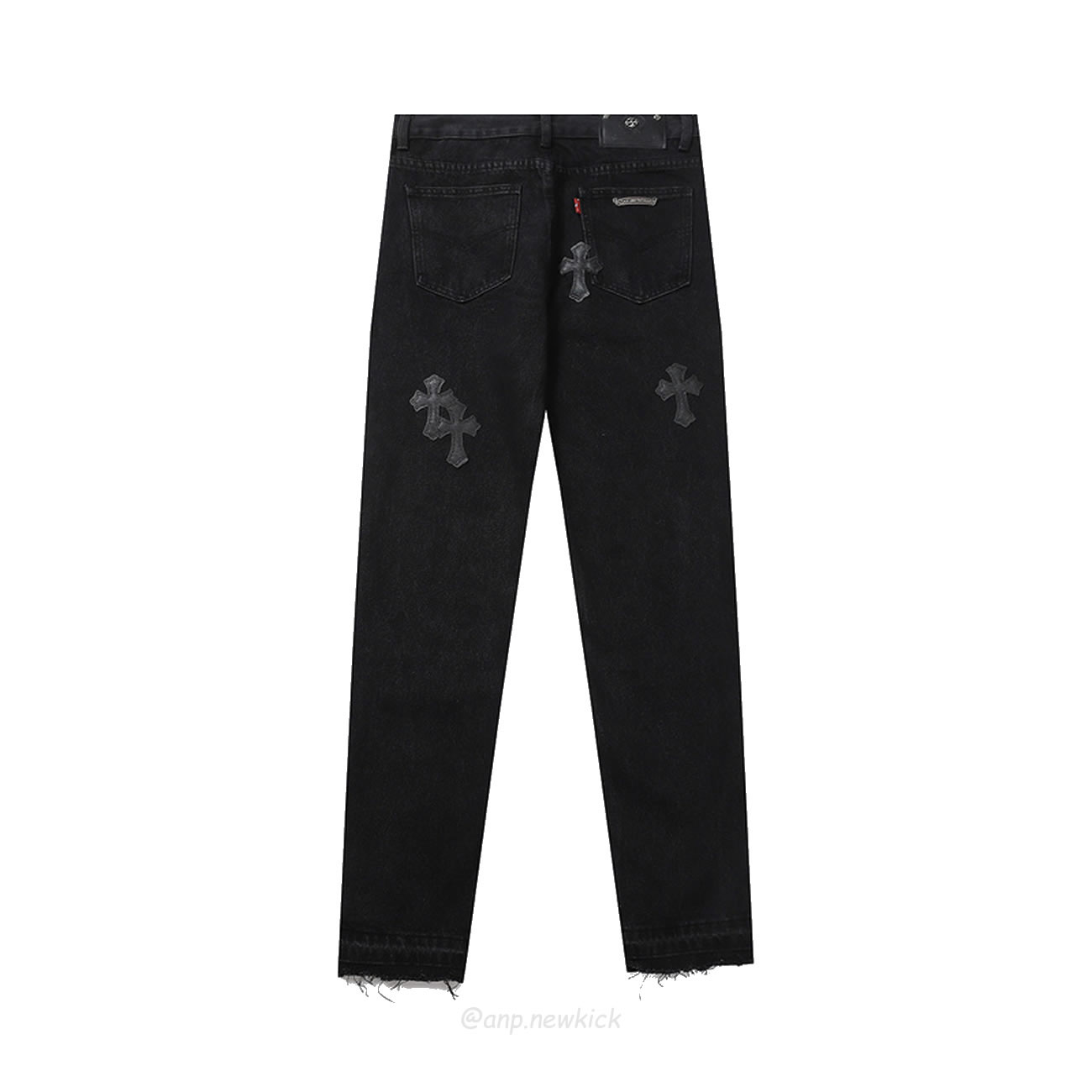 Chrome Hearts Black Cross Jeans (9) - newkick.vip